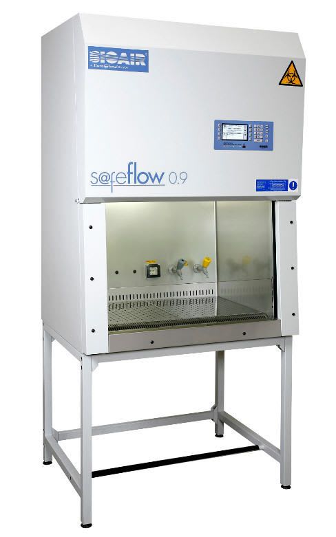 Microbiological safety cabinet with sloped sliding window S@feFlow™ series EuroClone