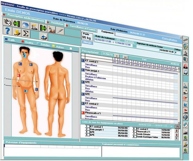 Management software / medical / for hospitals Reassist EVOLUCARE