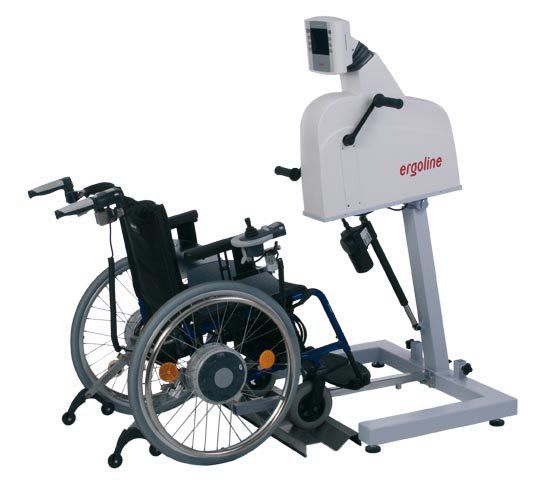 Upper limbs pedal exerciser ergoselect 400 Reha Ergoline