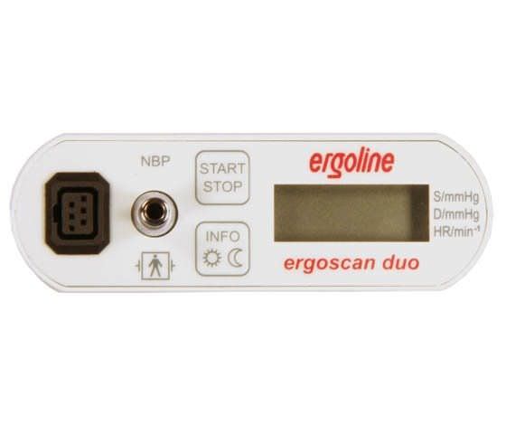 Ambulatory respiratory polygraph 40 - 260 rpm, 35 - 240 bpm, 45 - 100 % SpO2 | ergoscan duo Ergoline
