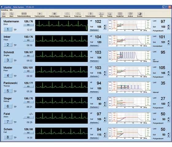Medical software / electrocardiography ERS software Ergoline