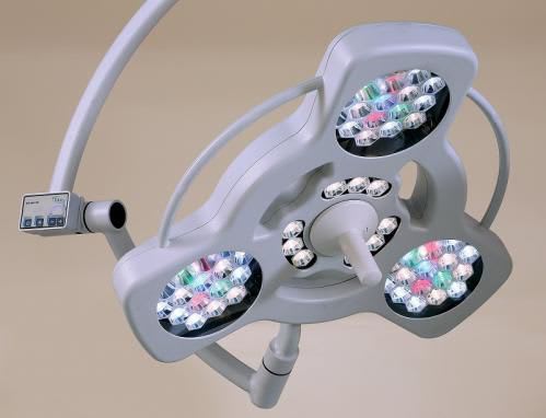 LED surgical light / ceiling-mounted / 1-arm 160000 lux | LED C 16ET Etkin Medical Devices Ltd.