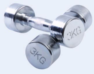 Short dumbbells / straight 1 - 5 kg | 344623x series Enraf-Nonius