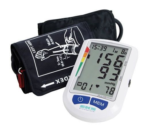 Automatic blood pressure monitor / electronic / arm 0 - 280 mmHg, 30 - 180 bpm | Vision Plus 0300 EKS International SAS