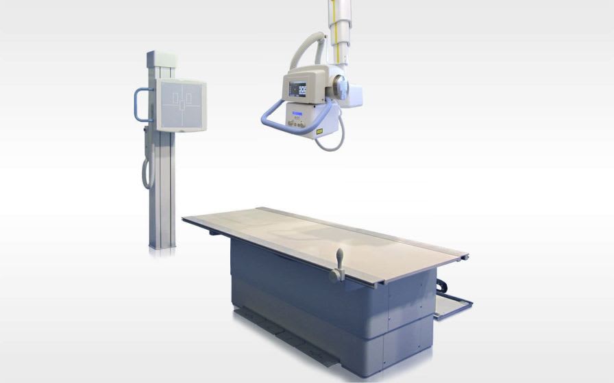 Radiography system (X-ray radiology) / digital / for multipurpose radiography / with ceiling-suspended telescopic tube-stand Perform-X ATC CONTROL-X Medical