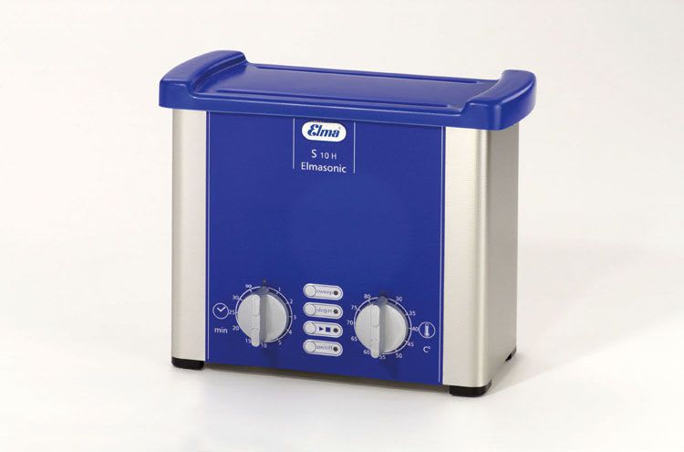 Medical ultrasonic bath / stainless steel 0.8 l | Elmasonic S 10/(H) Elma Hans Schmidbauer