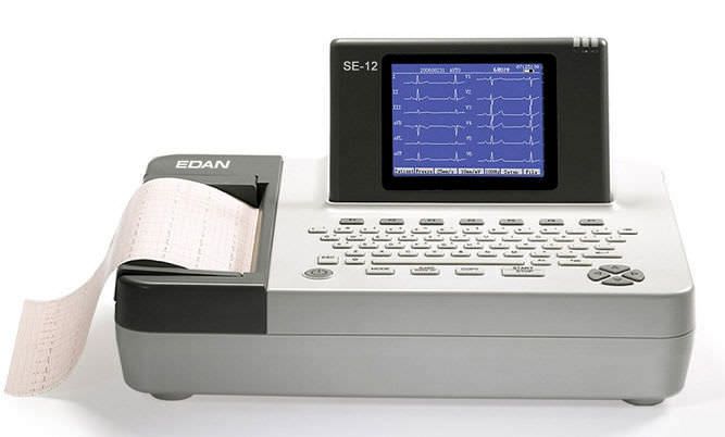 Resting electrocardiograph / digital / 12-channel SE-12 EDAN INSTRUMENTS