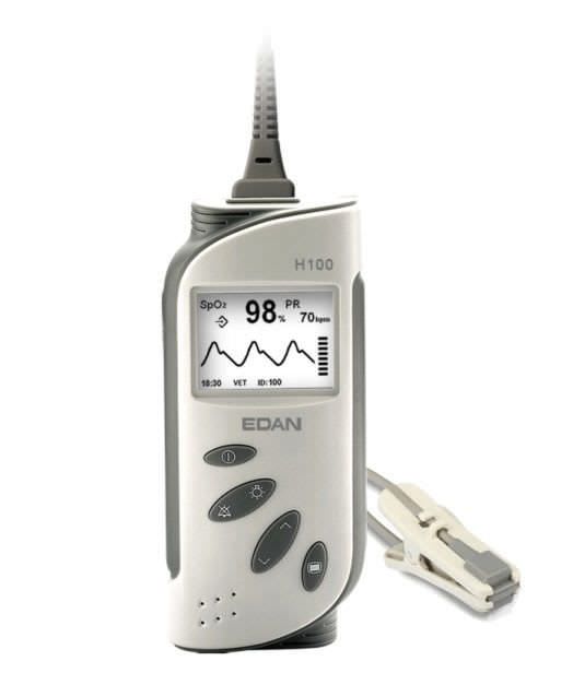 Handheld pulse oximeter / with separate sensor / veterinary VE-H100B EDAN INSTRUMENTS