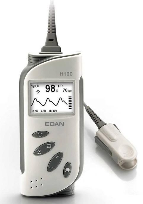 Handheld pulse oximeter / with separate sensor H100B EDAN INSTRUMENTS