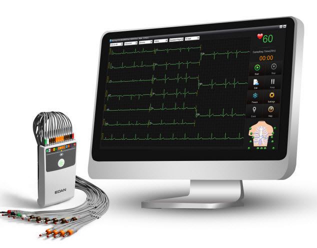 Computer-based electrocardiograph / wireless / resting / 15-channel SE-1515 EDAN INSTRUMENTS