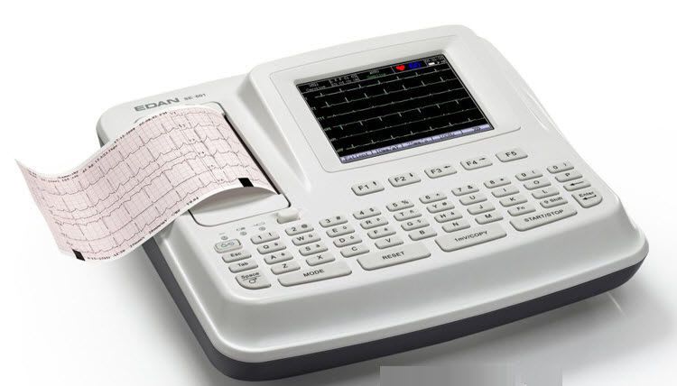 Resting electrocardiograph / digital / 6-channel SE-601C EDAN INSTRUMENTS