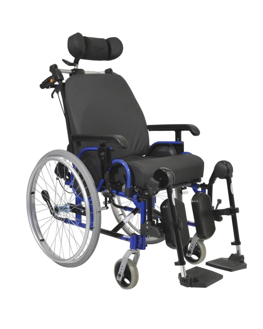 Passive wheelchair / with headrest / with legrest ALTO Plus NV Confort Dupont Medical