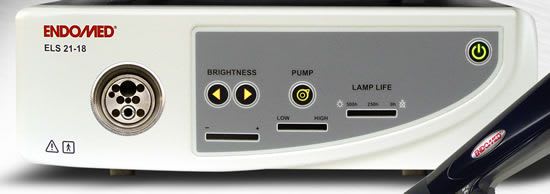 Xenon light source / for flexible video endoscopes / cold ELS 21-18 ENDOMED Endoskopie + Hygiene