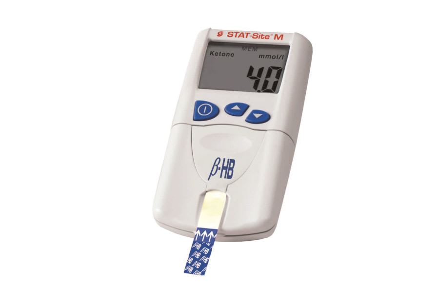 Blood ketone meter STAT-Site® M ?-HB EKF Diagnostics