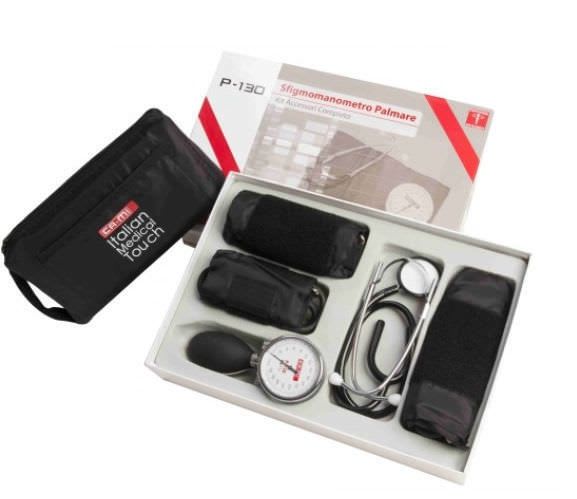 Hand-held sphygmomanometer / with stethoscope P-130 CA-MI