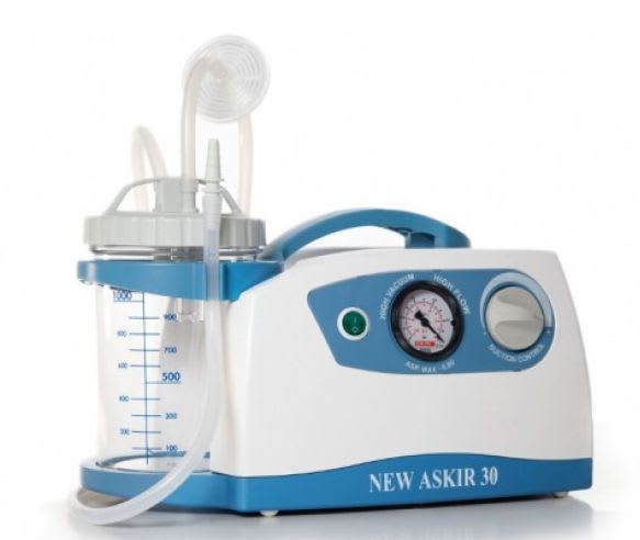 Electric surgical suction pump / handheld / for minor surgery ASKIR 30 CA-MI
