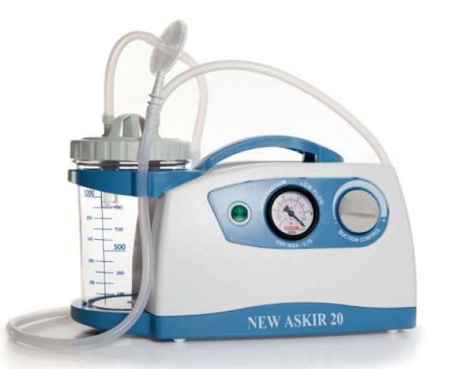 Electric surgical suction pump / handheld / for minor surgery ASKIR 20 CA-MI