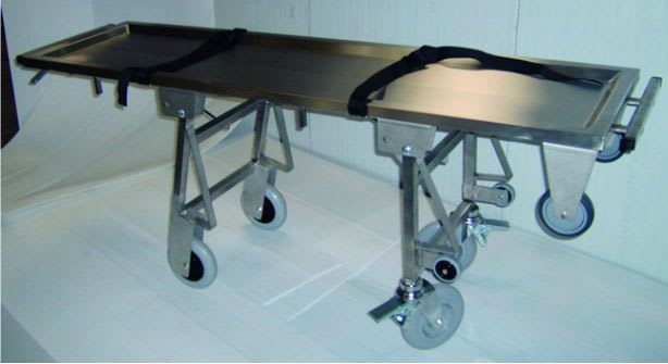 Emergency stretcher trolley / mechanical / 1-section 4400/60, 4400/50 EIHF