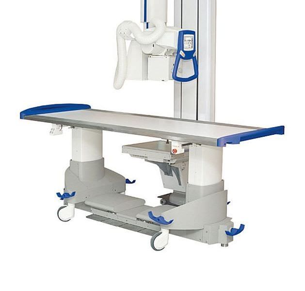 Radiography system (X-ray radiology) / digital / for multipurpose radiography / with mobile table Da Vinci Verso DMS / Apelem
