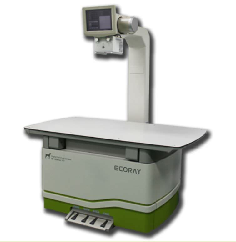 Veterinary X-ray radiology system ECOVET-DX / HF-525PLUS FPD EcoRay