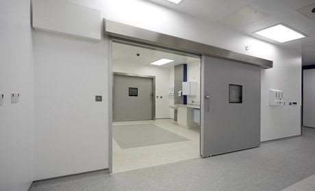 Hospital door / sliding / hermetic MF5 Dortek