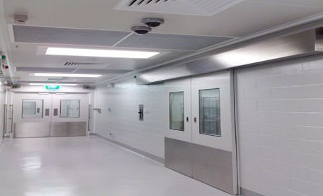 Hospital door / laboratory / sliding K Type Dortek
