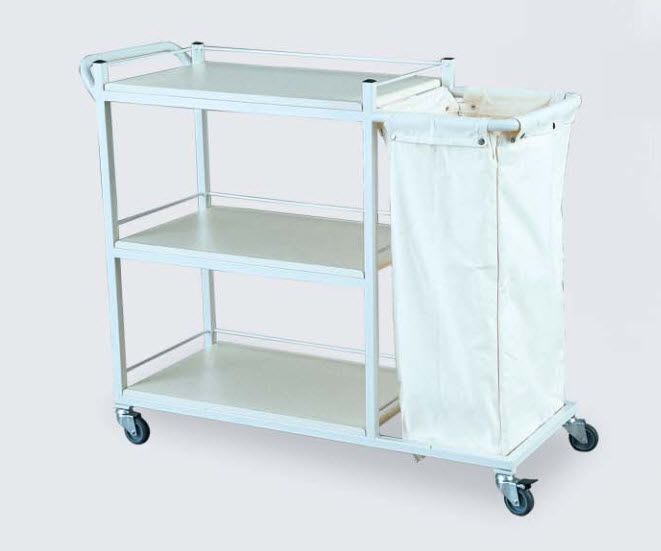 Transport trolley / dirty linen / clean linen / 3-shelf 90117201 Dolsan Medical Equipment Industry