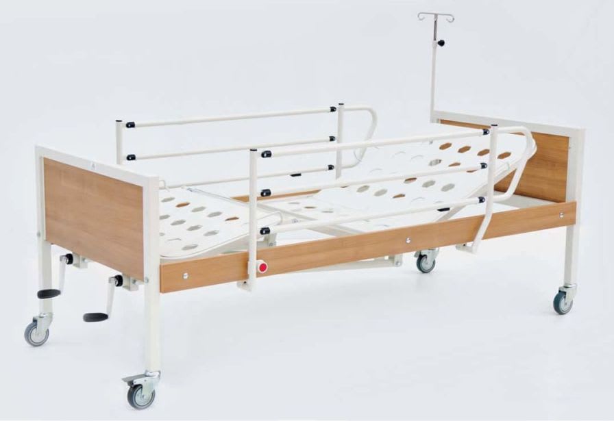 Hospital bed / on casters / 4 sections 90101213 SIMPLE 4 Dolsan Medical Equipment Industry