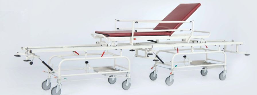Patient transfer stretcher trolley / transport / Trendelenburg / 2-section 90107301 Dolsan Medical Equipment Industry