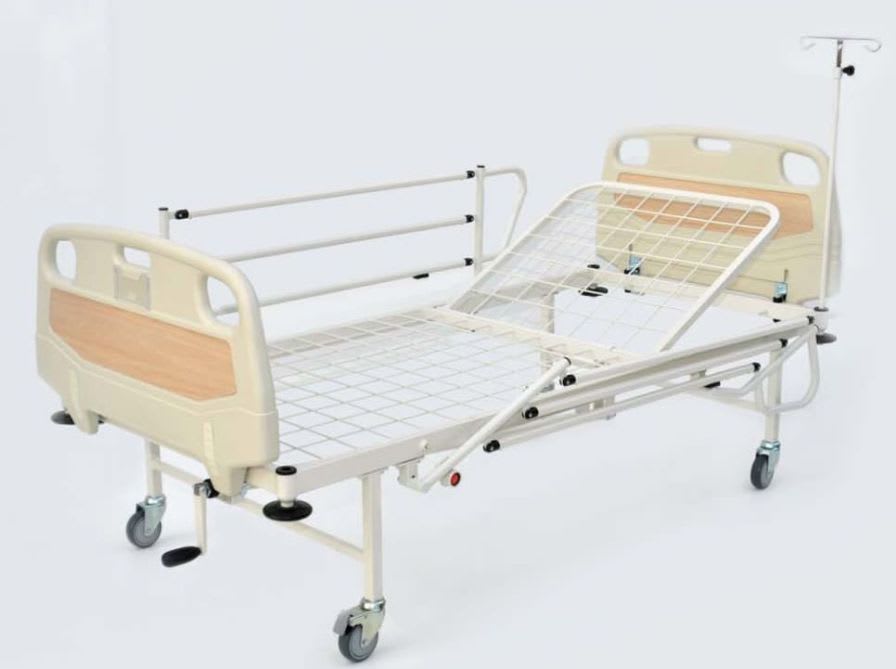 Hospital bed / on casters / 2 sections 90101218 SIMPLE 9 Dolsan Medical Equipment Industry