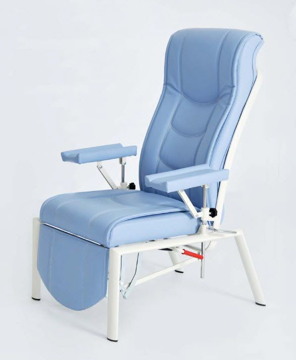 Adjustable blood donor armchair / mechanical / 3-section 90111102 Dolsan Medical Equipment Industry