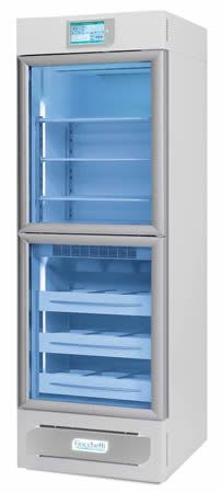 Laboratory refrigerator-freezer / blood plasma / upright / 2-door +2 °C ... +15 °C, -20 °C, 479 L | 2T 500 ECT-F TOUCH C.F. di Ciro Fiocchetti & C. s.n.c.
