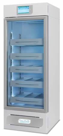 Blood bank refrigerator / cabinet / 1-door 4 °C, 264 L | EMOTECA TWIN 250 C.F. di Ciro Fiocchetti & C. s.n.c.