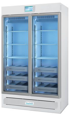 Laboratory refrigerator / cabinet / with automatic defrost / 2-door 2 °C ... 15 °C, 560 L | MEDIKA 2T 600 C.F. di Ciro Fiocchetti & C. s.n.c.