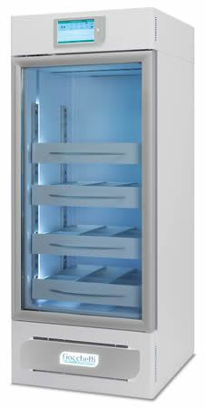 Blood bank refrigerator / cabinet / 1-door 4 °C, 221 L | EMOTECA 200 C.F. di Ciro Fiocchetti & C. s.n.c.