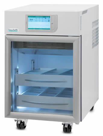 Blood bank refrigerator / built-in / on casters / 1-door 4 °C, 126 L | EMOTECA 100 C.F. di Ciro Fiocchetti & C. s.n.c.