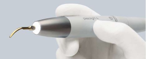 Ultrasonic dental scaler / handpiece / with light Piezolight 6 Castellini