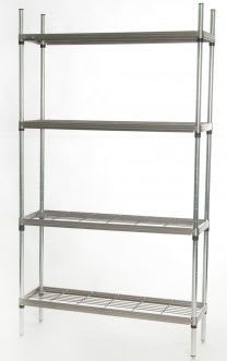 3-shelf shelving unit Stainless Steel Wire Medi-Rack 5000 CRAVEN