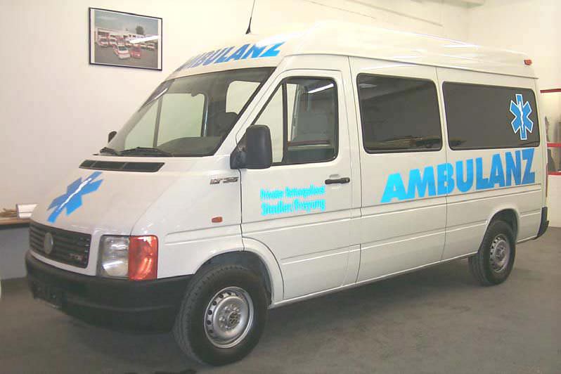 Transport medical ambulance / van Dlouhy , Fahrzeugbau