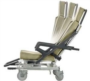 Patient transfer chair with adjustable backrest Vario Dlouhy , Fahrzeugbau