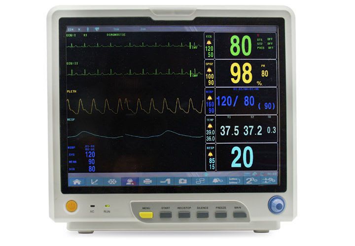 Compact multi-parameter monitor / with touchscreen 15'' | CMS9200PLUS Contec Medical Systems