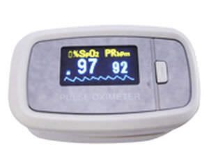Fingertip pulse oximeter / compact 0 - 100 % SpO2, 30 - 250 bpm | CMS50D1 Contec Medical Systems
