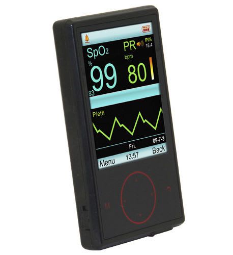 Pulse oximeter with separate sensor / handheld CMS60FW Contec Medical Systems