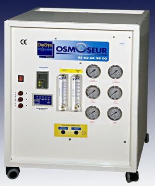 Laboratory water purifier / reverse osmosis / electrodeionization 30 - 40 l/h | OP202, OP202+ DiaSys Diagnostic Systems