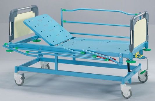 Mechanical bed / height-adjustable / 2 sections / pediatric D-2710 Detaysan Madeni Esya