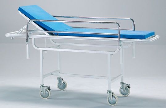 Transport stretcher trolley / mechanical / 2-section D-2603 Detaysan Madeni Esya