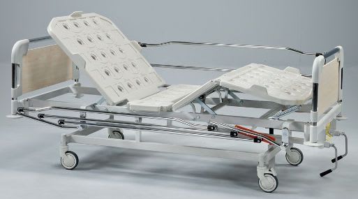 Mechanical bed / height-adjustable / 4 sections D-2754 Detaysan Madeni Esya