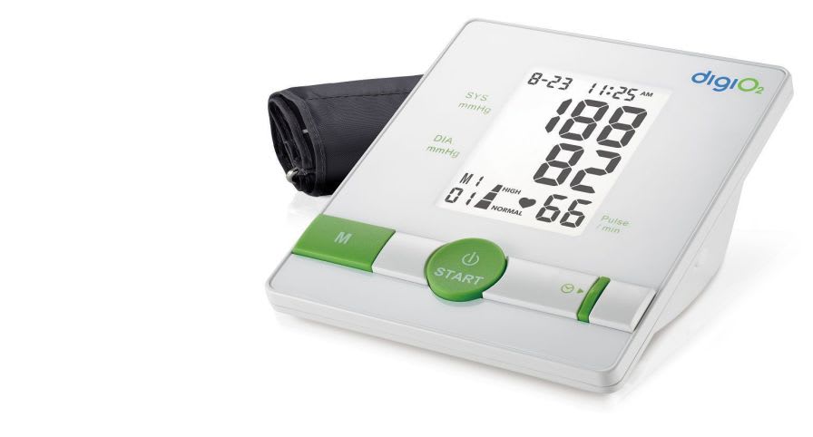 Automatic blood pressure monitor / arm 30 - 280 mmHg, 40 -199 bpm | DigiO2® DigiO2 International Co., Ltd.
