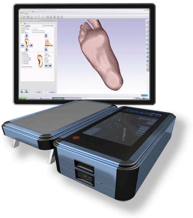 Podiatric scanner iQube Delcam Plc