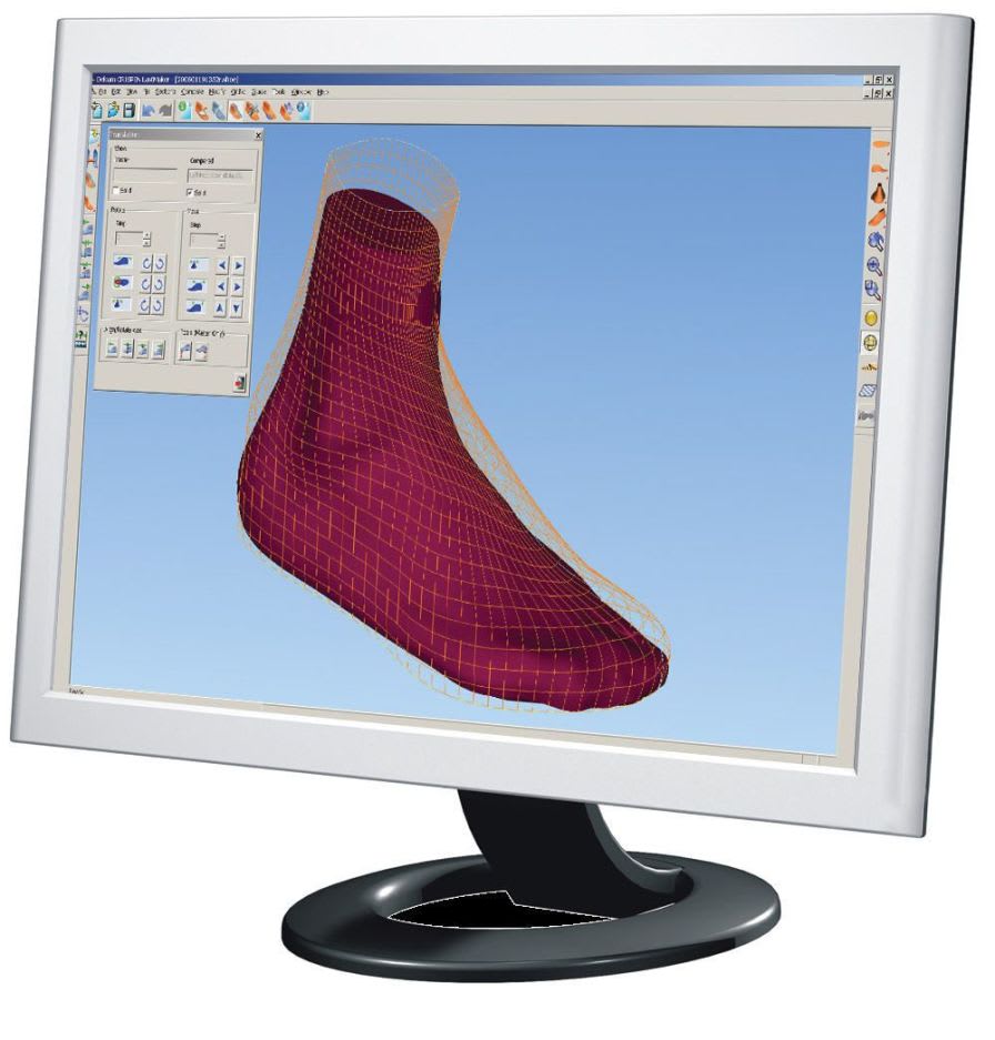 Orthopedic shoe design software / medical LastMaker Delcam Plc